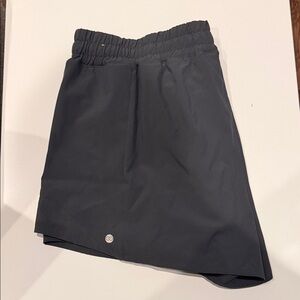 CALIA by Carrie Underwood Dark Grey Athletic Shorts with Elastic Waist